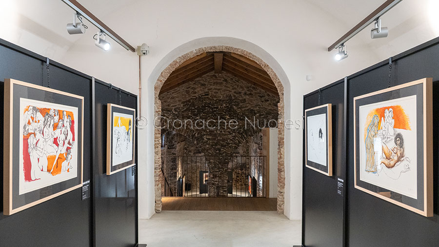 Guttuso in mostra a Orosei (foto S.Novellu)