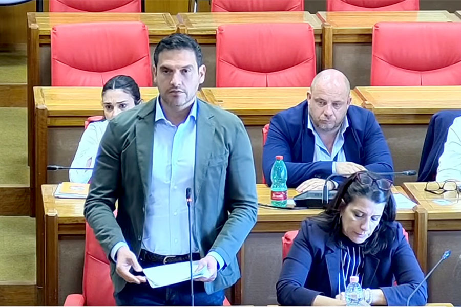 I consiglieri Saiu e Buffoni