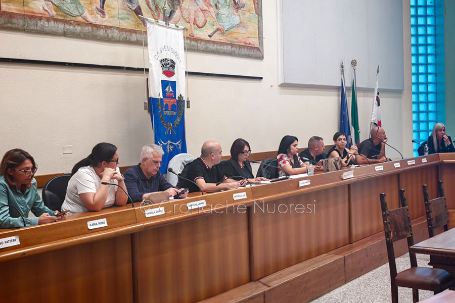 Il consiglio comunale di Orosei (foto S.Meloni)