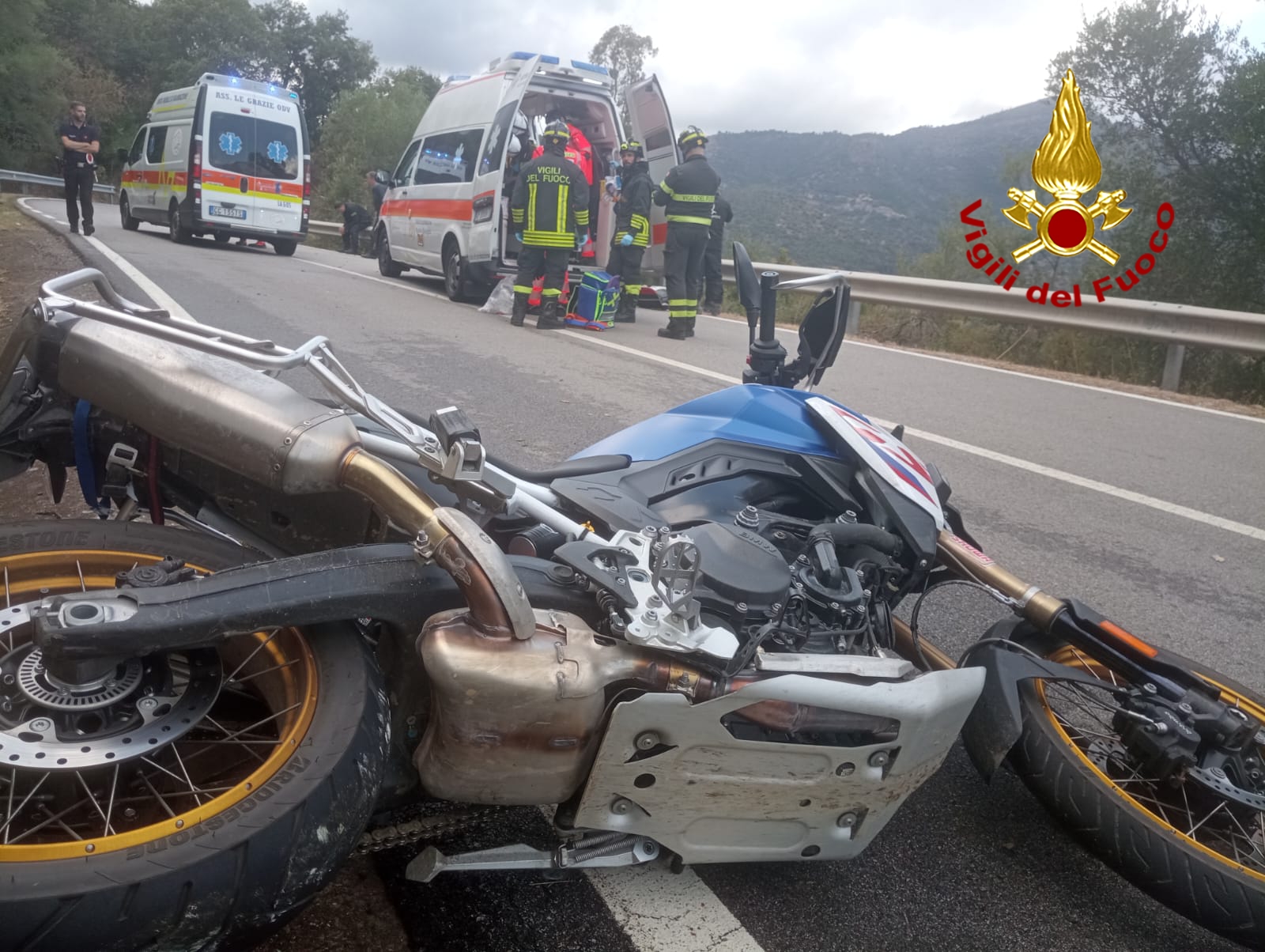 Tragedia sulla vecchia Statale 125, motociclista perde la vita nell’uscita di strada