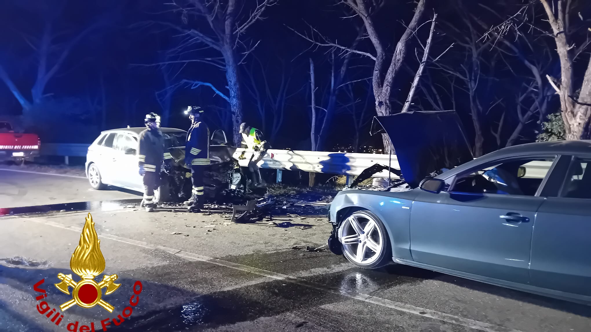 Frontale alle porte di Nuoro: feriti e traffico deviato verso Pratosardo