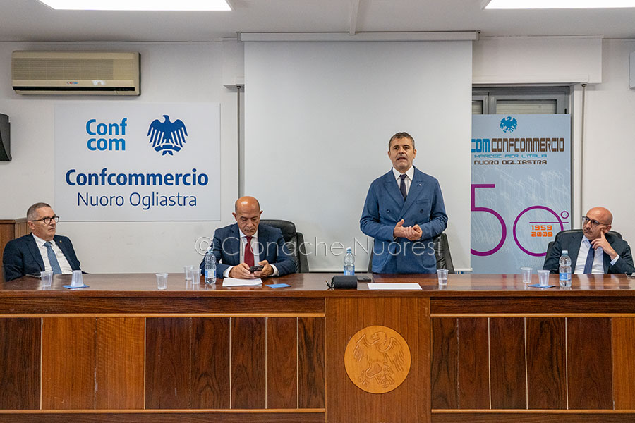 L'incontro da Confcommercio (foto S.Novellu)
