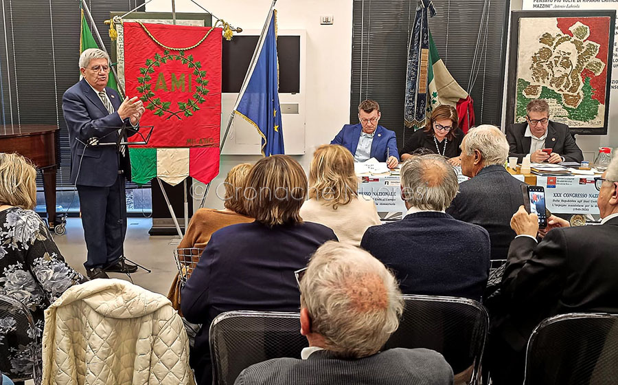 Un momento del congresso dei Mazziniani a Pisa 