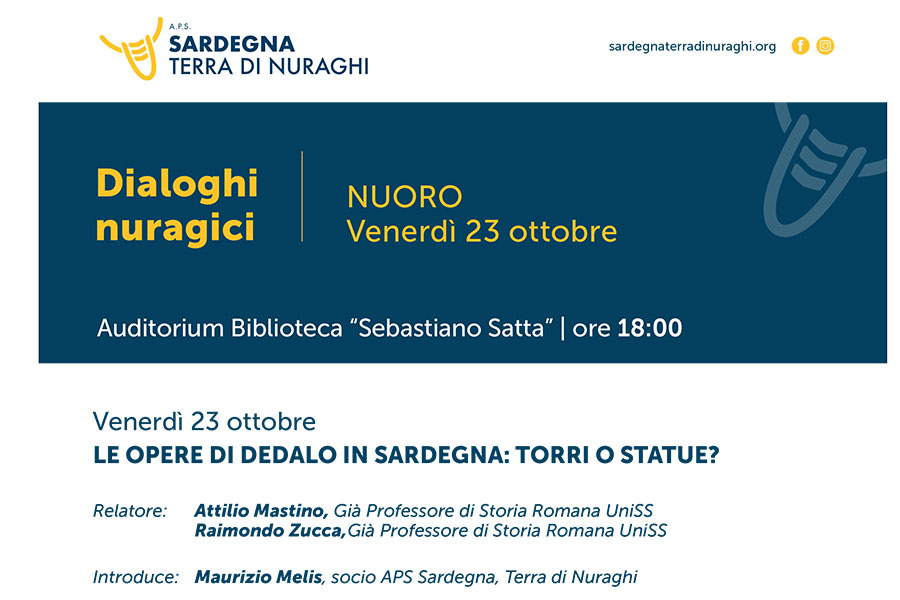 Nuoro. L’antica civiltà sarda protagonista con i Dialoghi nuragici