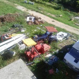 La discarica nel centro di Siniscola