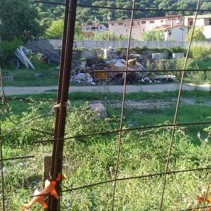 La discarica nel centro di Siniscola
