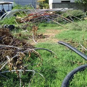 La discarica nel centro di Siniscola