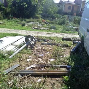 La discarica nel centro di Siniscola