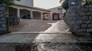 Allagamento alla chiesa del Sacro Cuore