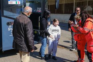 Arrivo profughi ucraini a Cagliari (foto F.Sarti) 02