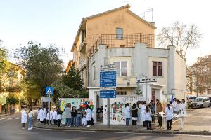 Arte e inclusivita', un murale a Nuoro (foto S.Novellu)