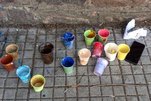 Arte e inclusivita', i colori del murale (foto S.Novellu)
