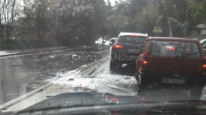 Bomba d'acqua su Nuoro (© Cronache Nuoresi)