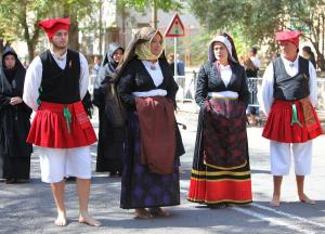Redentore 2018, sfilata degli abiti tradizionali (foto A.Lauria - © Cronache Nuoresi)