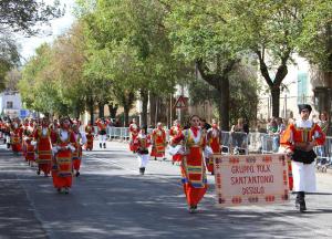 Redentore 2018, sfilata degli abiti tradizionali (foto A.Lauria - © Cronache Nuoresi)