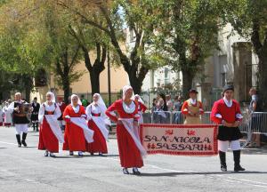 Redentore 2018, sfilata degli abiti tradizionali (foto A.Lauria - © Cronache Nuoresi)
