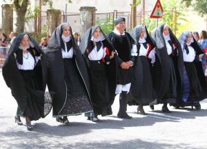 Redentore 2018, sfilata degli abiti tradizionali (foto A.Lauria - © Cronache Nuoresi)
