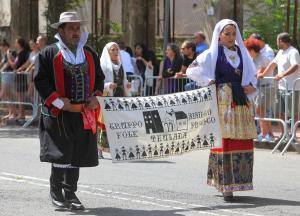 Redentore 2018, sfilata degli abiti tradizionali (foto A.Lauria - © Cronache Nuoresi)