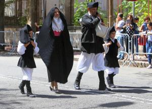 Redentore 2018, sfilata degli abiti tradizionali (foto A.Lauria - © Cronache Nuoresi)