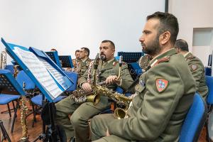 Concerto della Brigata Sassari all'ISRE (S.Novellu)