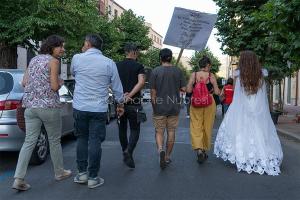 Nuoro, Marcia della maturità maschile e femminile (foto S.Novellu)