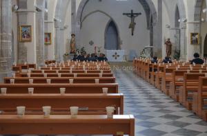Fonni, fiaccolata per le quattro giovani vittime dell'incidente (foto Nieddu) 01