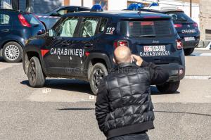 Fonni, rapina alle poste con sparatoria (foto S.Novellu)