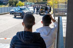 Fonni, rapina alle poste con sparatoria (foto S.Novellu)