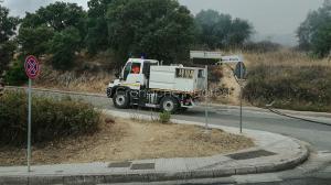 Incendio a Monte Gurtei (foto Cronache Nuoresi)