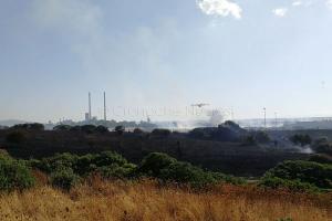 Incendio-nella-zona-industriale-di-Ottana-01