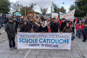 Giornata interdiocesana Scuole paritarie a Orgosolo (foto S.Novellu)
