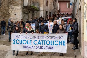 Giornata interdiocesana Scuole paritarie a Orgosolo (foto S.Novellu)