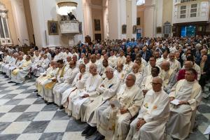 L'insediamento di Monsignor Antonello Mura (foto S.Novellu)