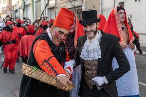 Nuoro, Carnevale delle maschere barbaricine: Sa Rantantira di Cagliari (© foto S.Novellu)