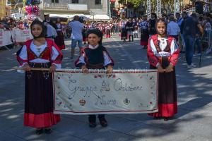 Nuoro, Redentore 2022, sfilata abiti tradizionali (foto F.Nieddu) 008