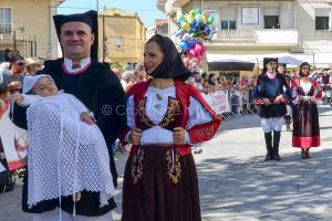 Nuoro, Redentore 2022, sfilata abiti tradizionali (foto F.Nieddu) 009