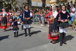 Nuoro, Redentore 2022, sfilata abiti tradizionali (foto F.Nieddu) 014