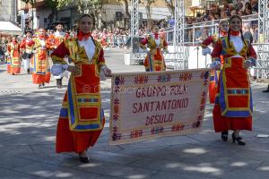 Nuoro, Redentore 2022, sfilata abiti tradizionali (foto F.Nieddu) 021