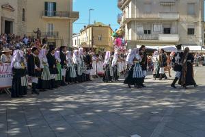 Nuoro, Redentore 2022, sfilata abiti tradizionali (foto F.Nieddu) 025