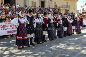 Nuoro, Redentore 2022, sfilata abiti tradizionali (foto F.Nieddu) 033