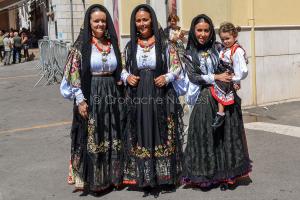Nuoro, Redentore 2022, sfilata abiti tradizionali (foto F.Nieddu) 064