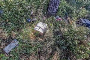 Nuoro, discarica a Janna Bentosa (foto Cronache Nuoresi)