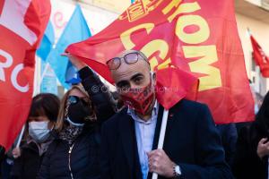Nuoro, manifestazione in difesa della sanità (foto S. Novellu) 12