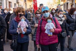 Nuoro, manifestazione in difesa della sanità (foto S. Novellu) 14