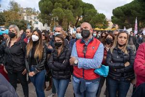 Nuoro, manifestazione per la sanità (foto S.Novellu)