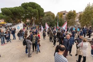 Nuoro, manifestazione per la sanità (foto S.Novellu)
