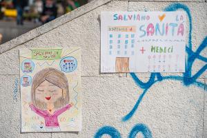 Nuoro, manifestazione per la sanità (foto S.Novellu)