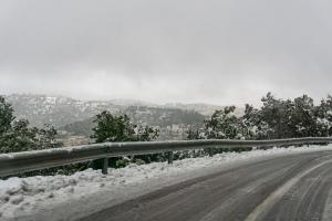 Nuoro, nevicata del 24 gennaio 2019 (foto S.Novellu)