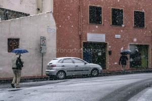 Nuoro sotto la neve (foto S.Novellu)