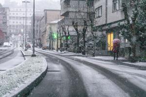 Nuoro sotto la neve (foto S.Novellu)